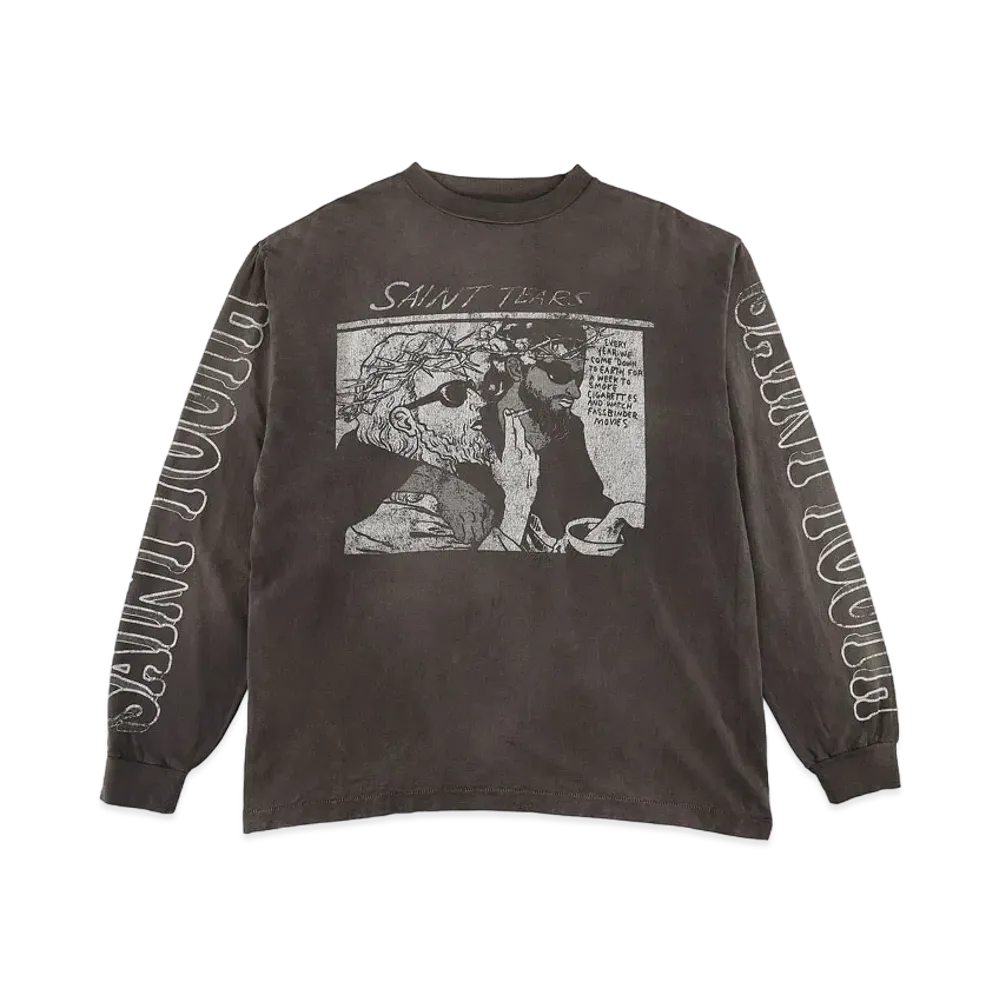 SAINT Mxxxxxx LS TEE SONICYOUTH "Black"