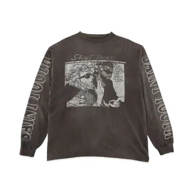 SAINT Mxxxxxx LS TEE SONICYOUTH "Black"