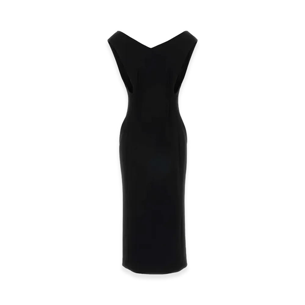 Jil Sander Women's Crepe Dress "Black"