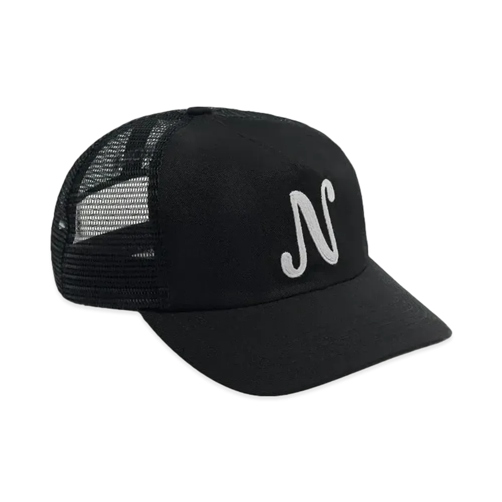 Noah Chainstitch Trucker "Black"