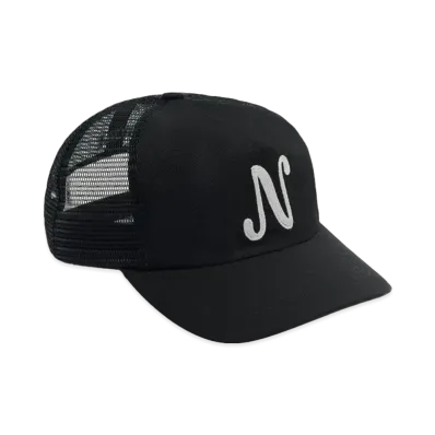 Noah Chainstitch Trucker "Black"