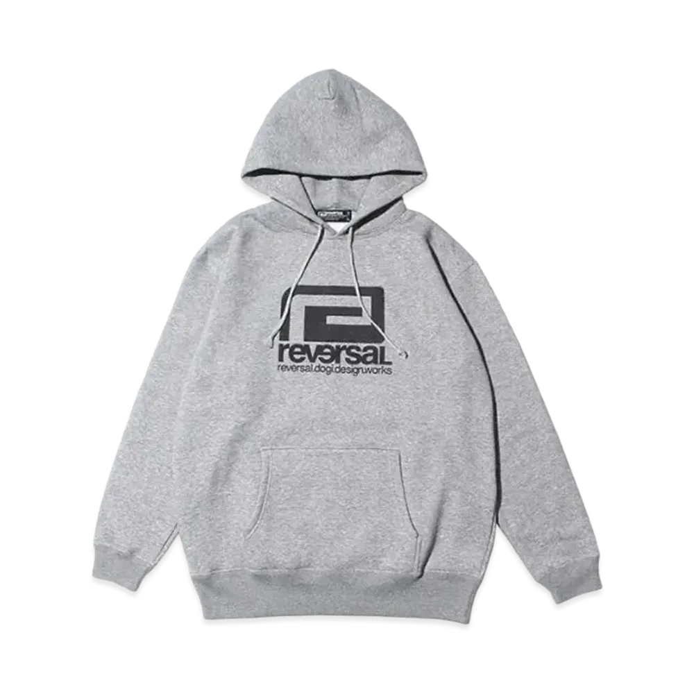 Reversal Big Mark Sweat Parka "Gray"