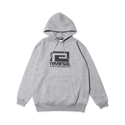 Reversal Big Mark Sweat Parka "Gray"