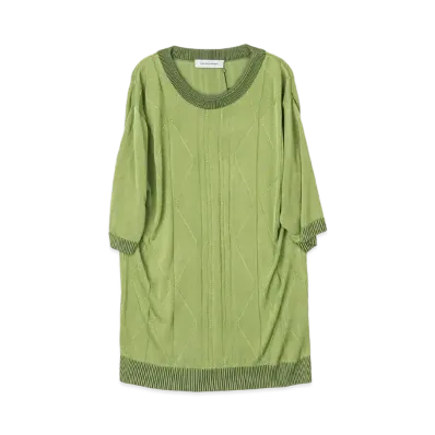 KIKO KOSTADINOV Barif Short Sleeve Knit "Peridot"