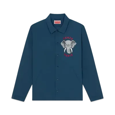 KENZO 'ELEPHANT' Coach Jacket "Midnight Blue"
