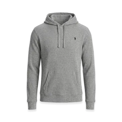 Polo Ralph Lauren Long Sleeve Pockets Pullover Hoodie "Gray Heather"