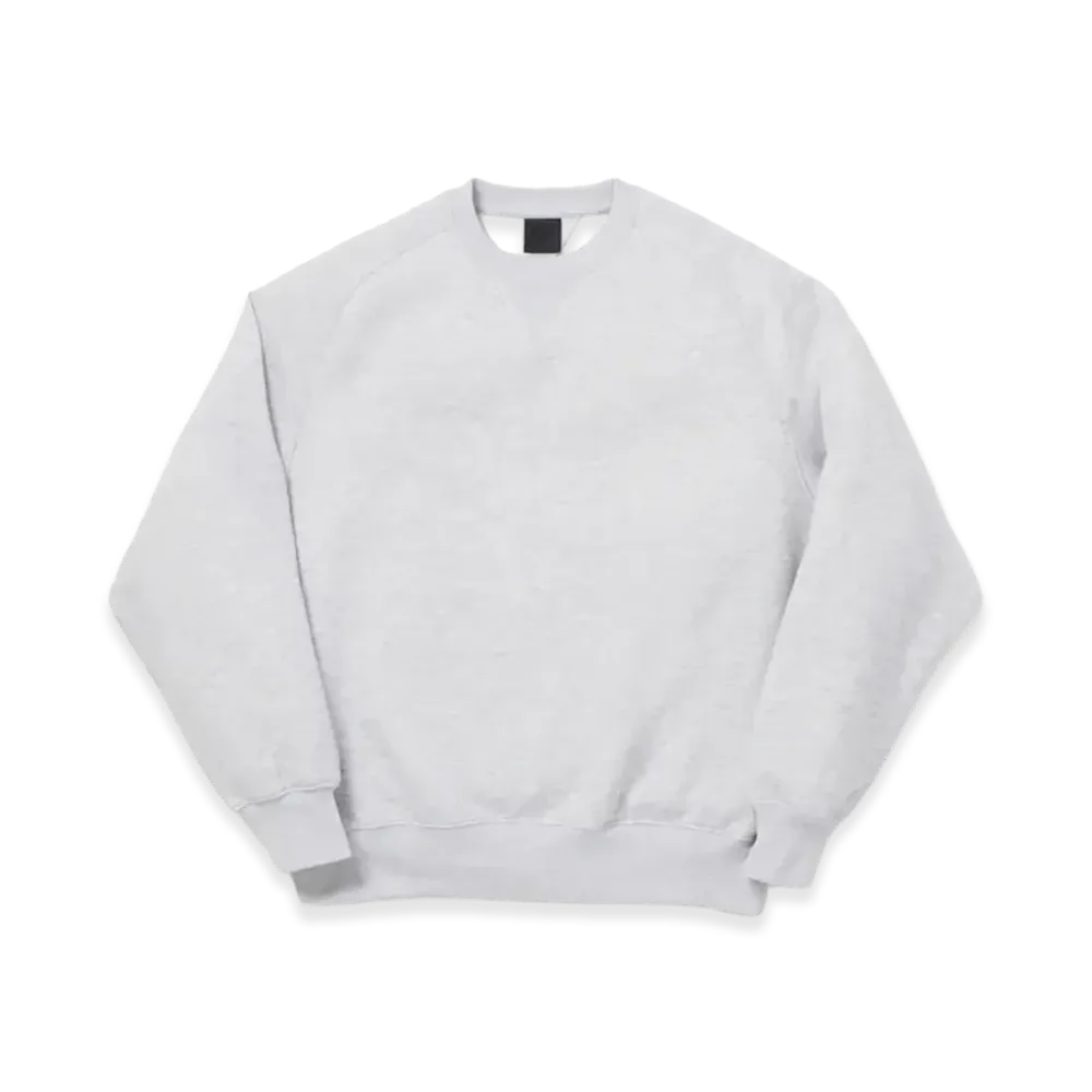 DAIWA PIER39 Tech Sweat Crew Freedom Sleeve "Heather Gray"