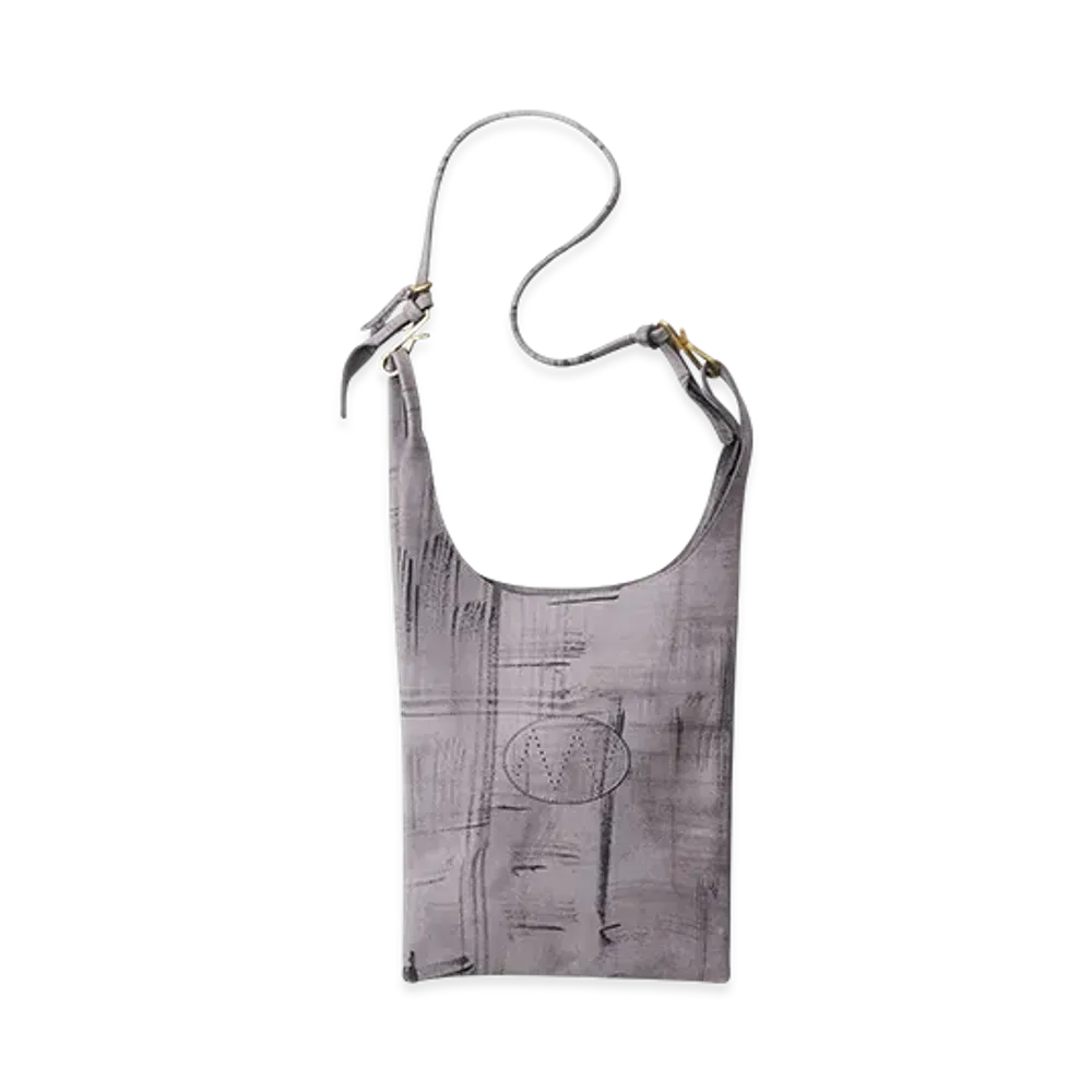 NICENESS S.Lowe Midi NN Shoulder Bag / Medium Size - Ink Leather "Ink"