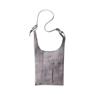 NICENESS S.Lowe Midi NN Shoulder Bag / Medium Size - Ink Leather "Ink"