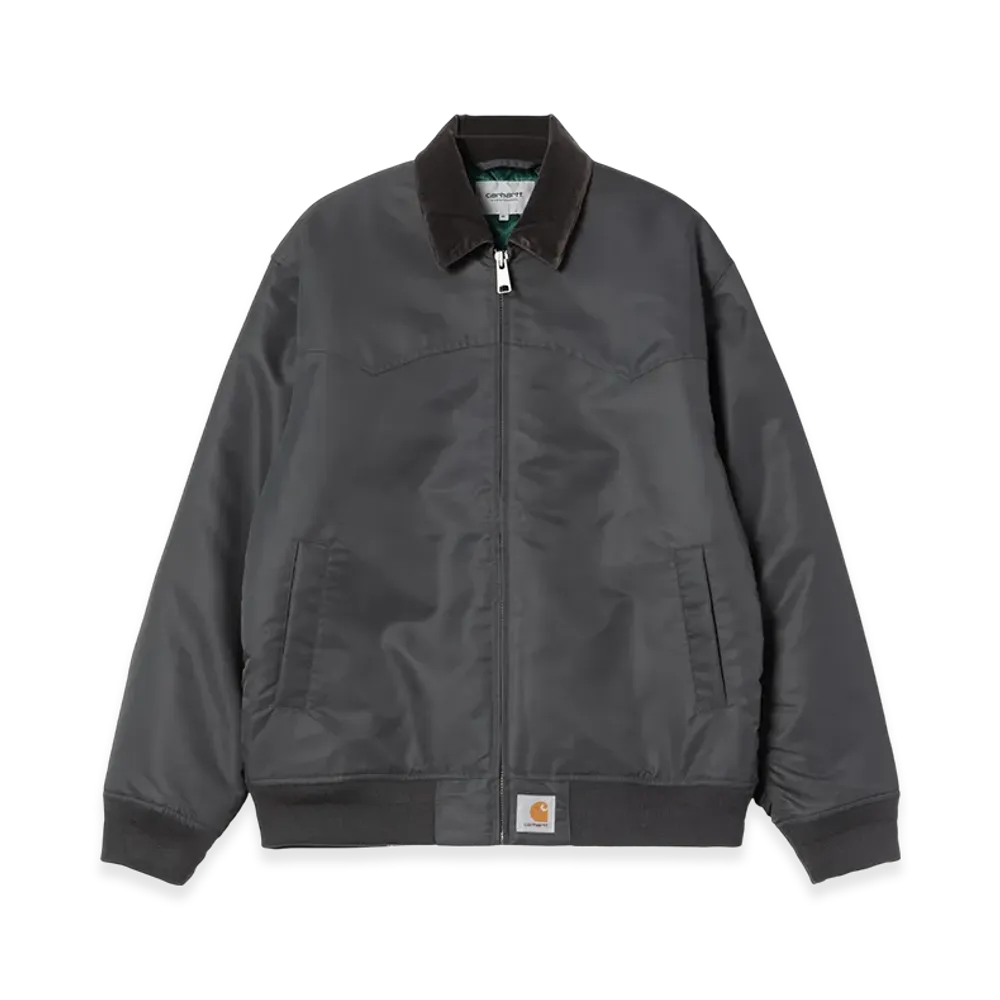 Carhartt WIP Santa Fe Alumni Jacket "Graphite/Dark Fir"