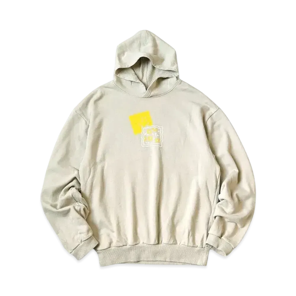 KAPITAL 30/- Fleece Hood Sweatshirt "Grey"