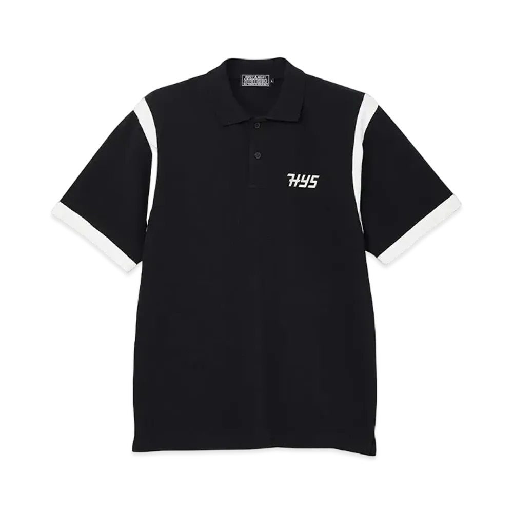 HYSTERIC GLAMOUR Hysteric Motel Polo Shirt "Black"