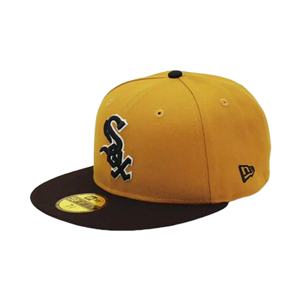 NEW ERA x THE CAP United Mustard 59Fifty Chicago White Sox "Mustard Yellow"