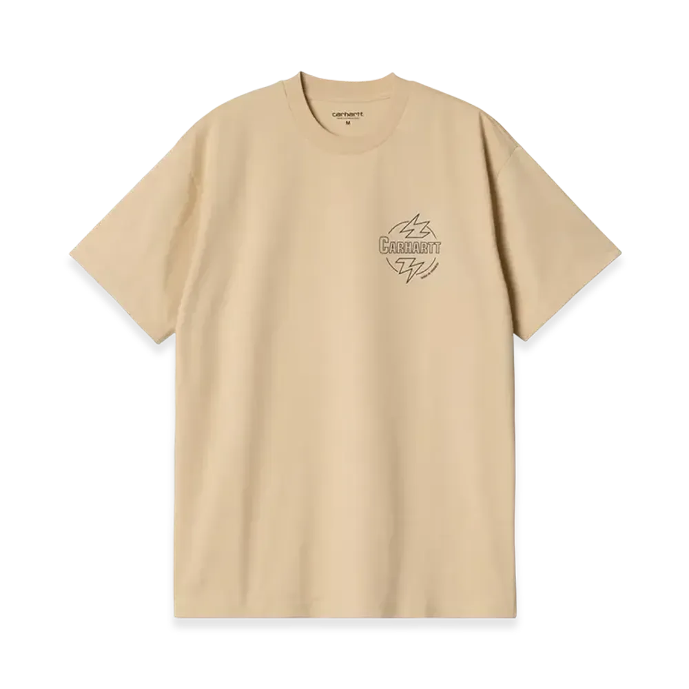 Carhartt WIP S/S Blaze T-Shirt "Cornsilk/Air Force Blue"