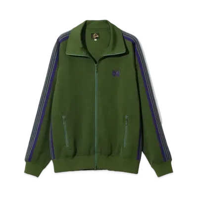 Needles Track Jacket - Poly Smooth "Ivy Green"
