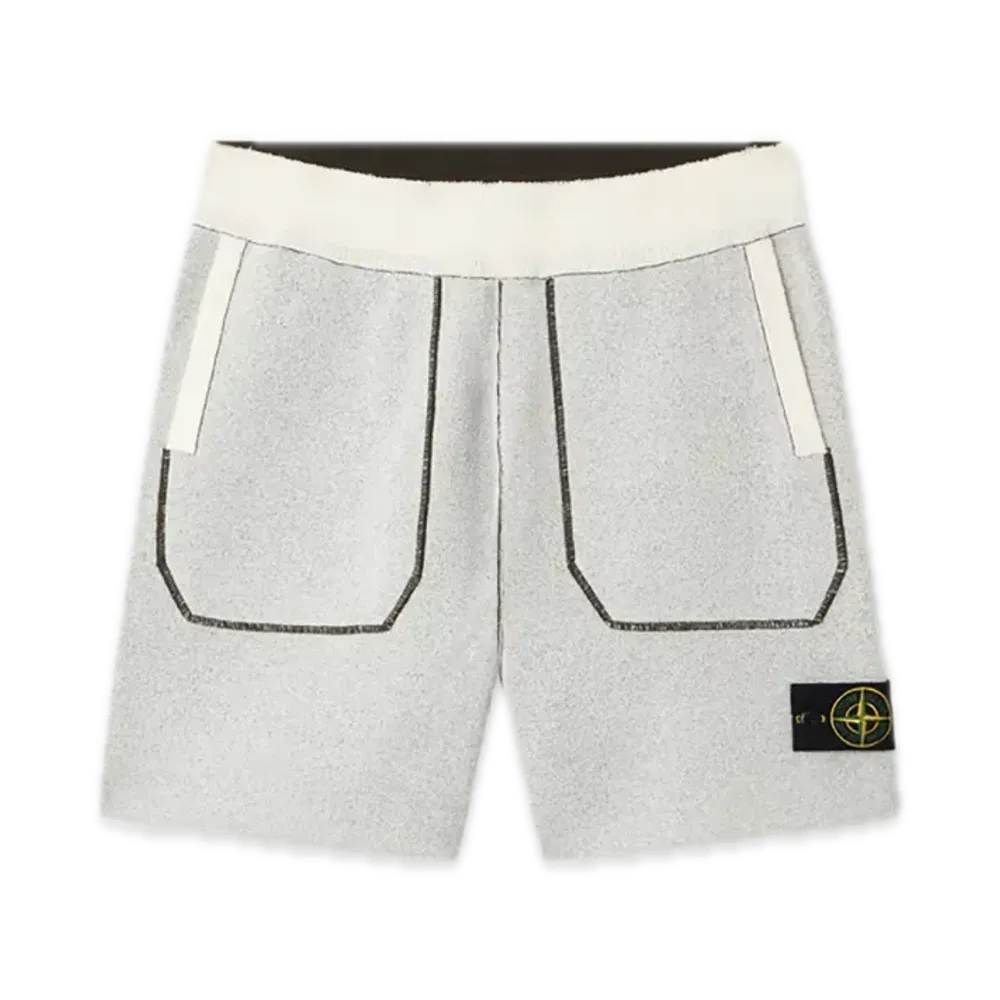 Stone Island 5200003 Double Face In Cotton And Nylon "Ivory"