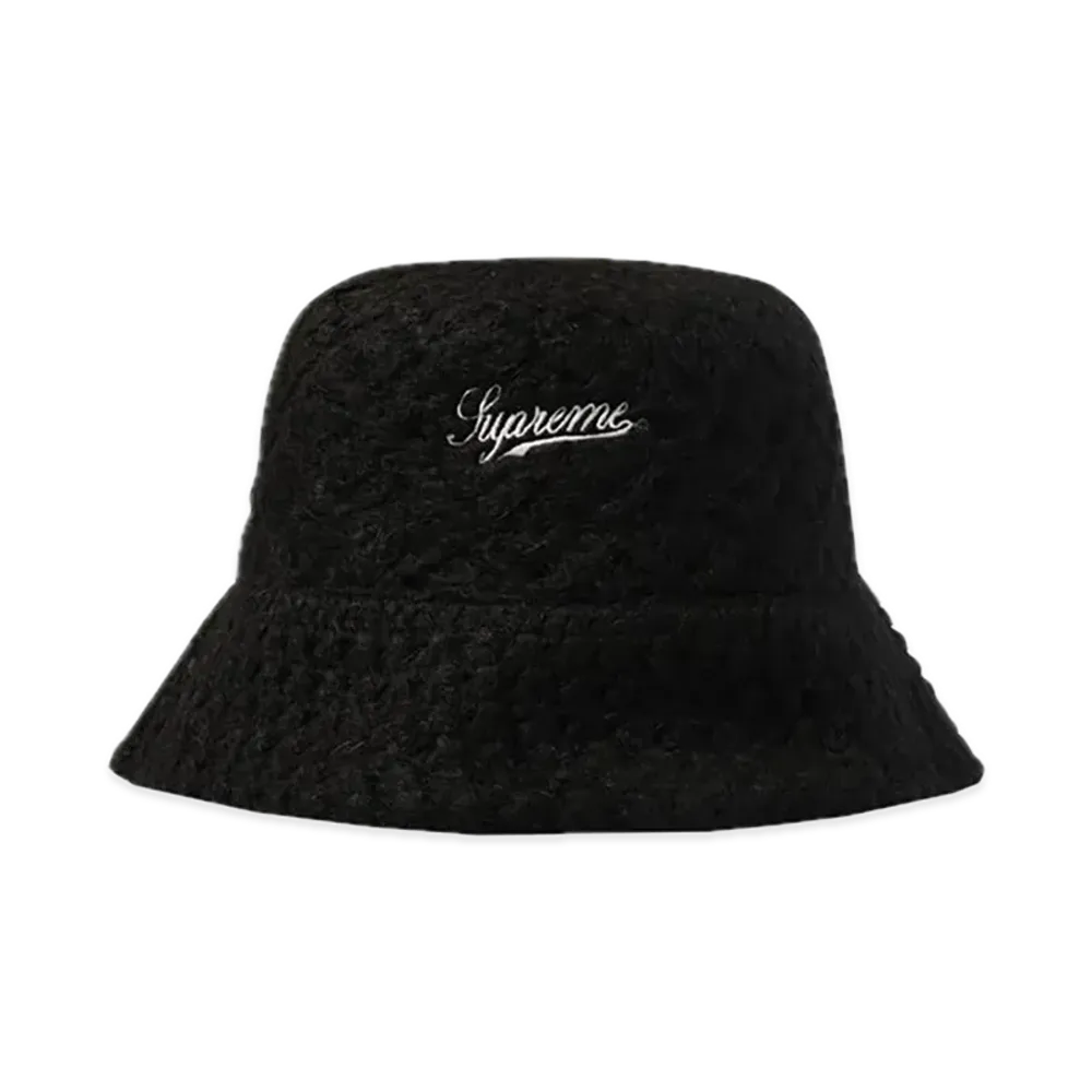 Supreme Mohair Crochet Crusher "Black"