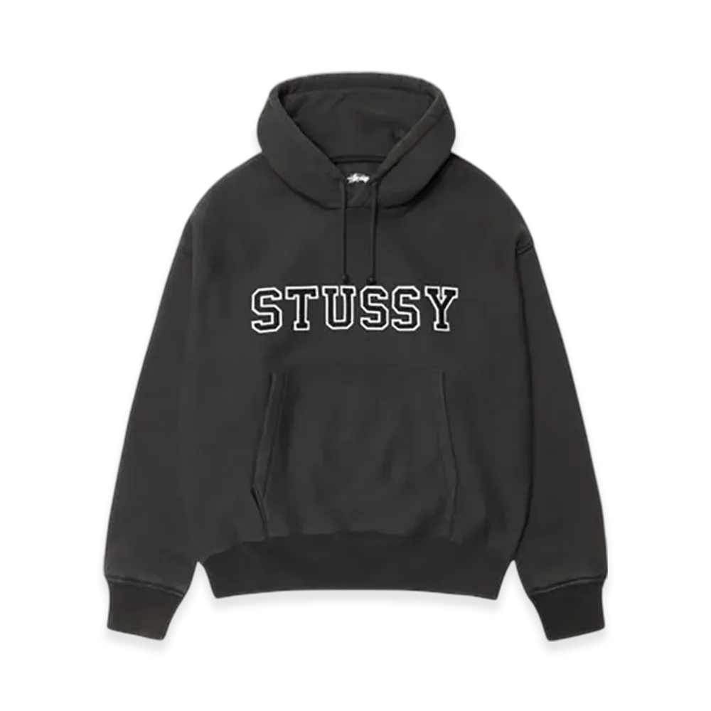Stussy Felt Applique Hoodie "Black"