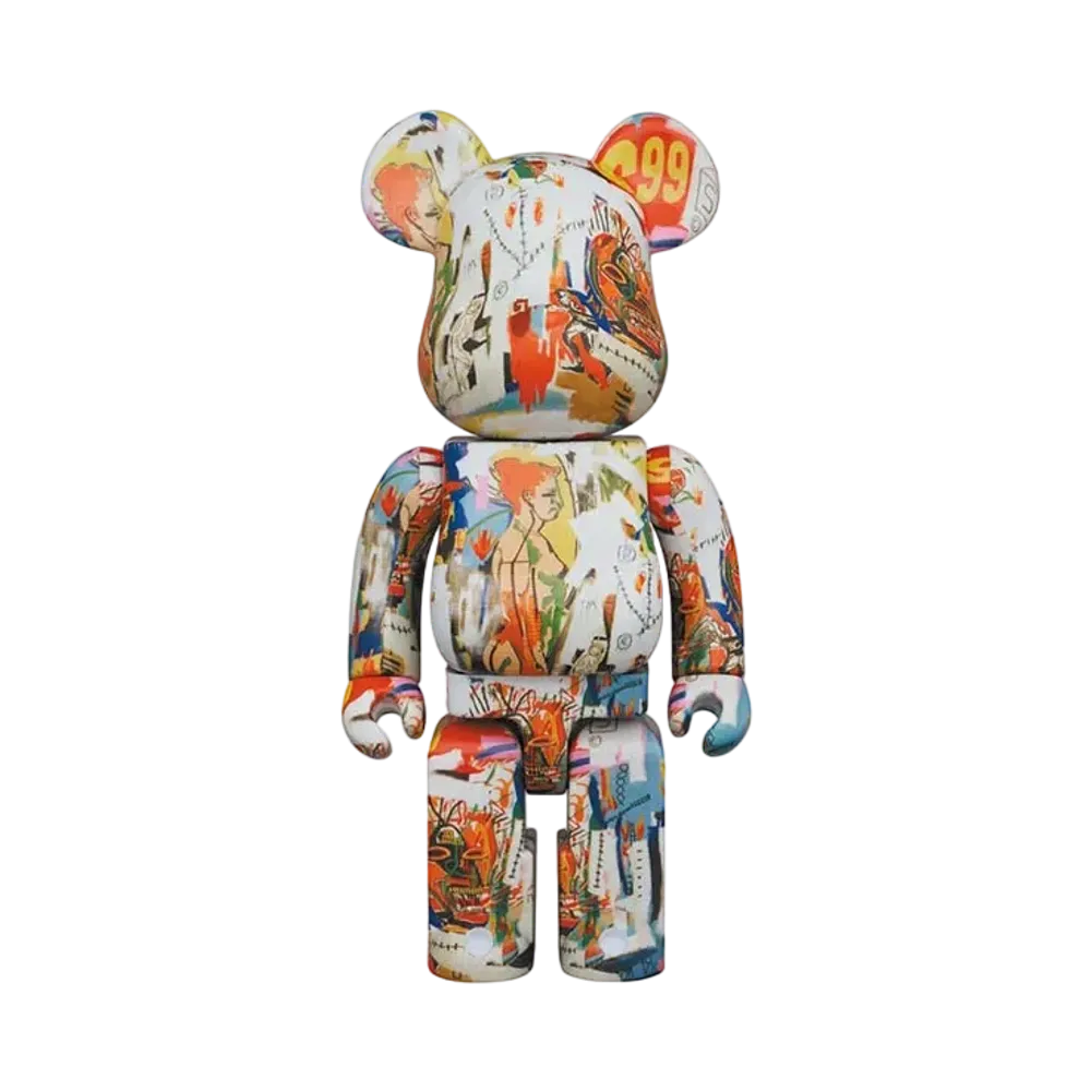 Bearbrick Andy Warhol × JEAN-MICHEL BASQUIAT #4 1000%