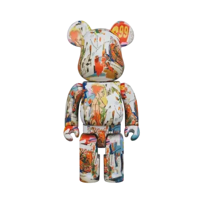 Bearbrick Andy Warhol × JEAN-MICHEL BASQUIAT #4 1000%