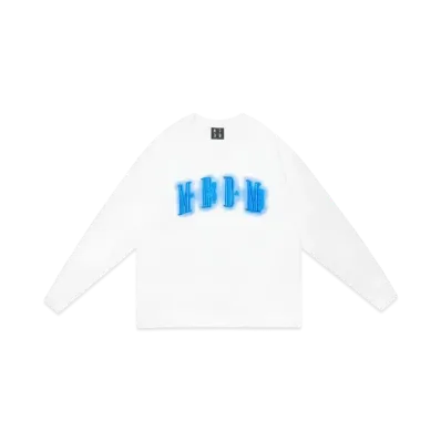 MR. ENJOY DA MONEY Neon Lamp Embroidery Long Sleeves "White"