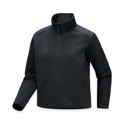 ARC'TERYX Women's Covert Zip Neck "Black" X000010586