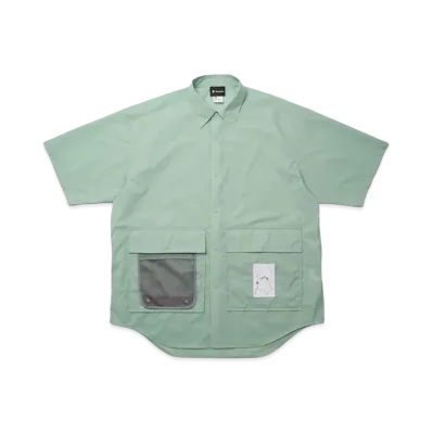 Goldwin x Same Paper Work From Wild Short Sleeve Shirt (Unisex) "Mint"