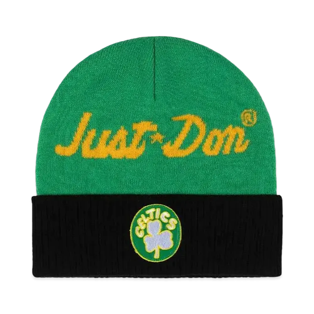 Just Don Boston Celtics Beanie "Green"
