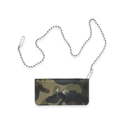 THUG CLUB Chopper Camo Long Wallet "Camo"