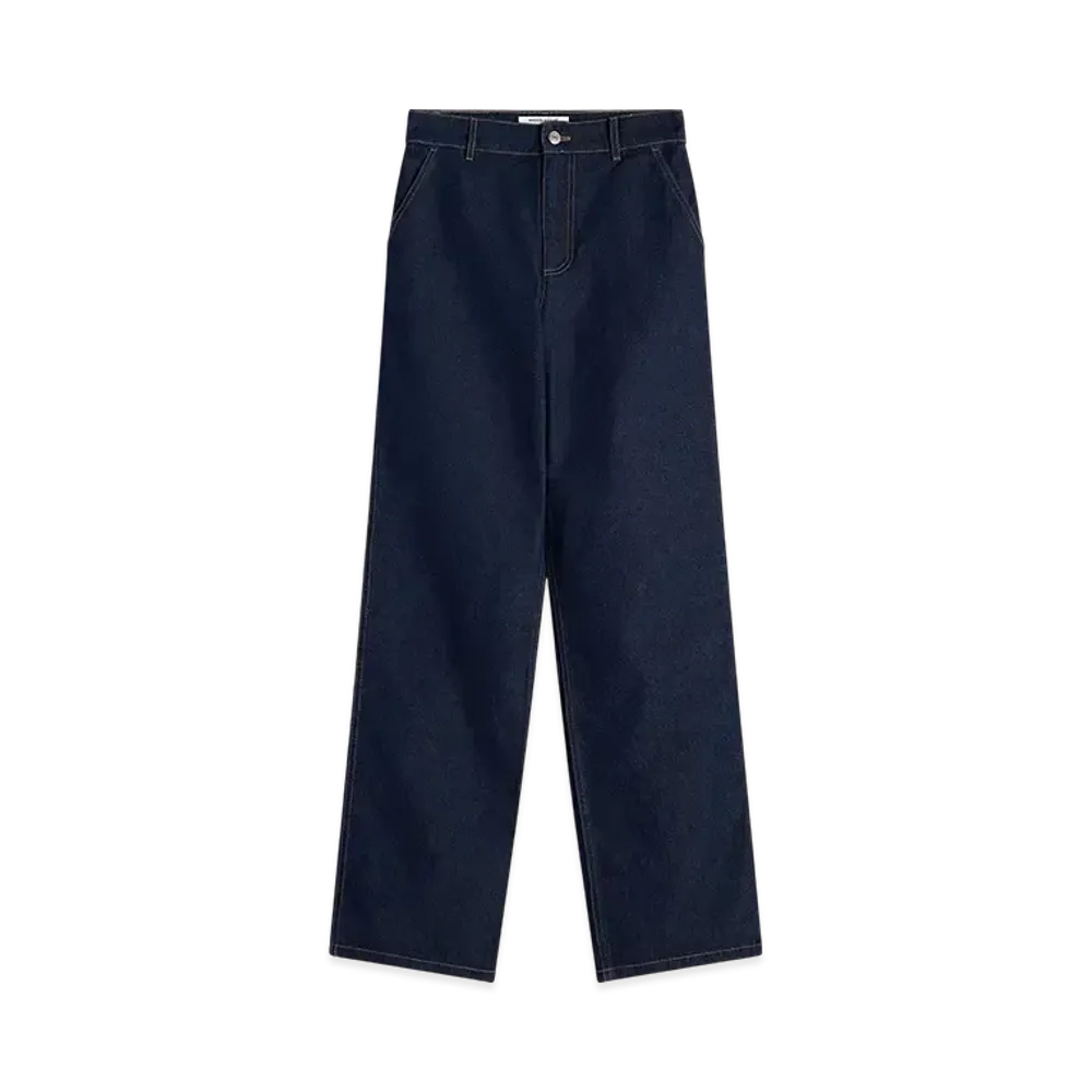 Maison Kitsune Straight Denim Jeans "Indigo"