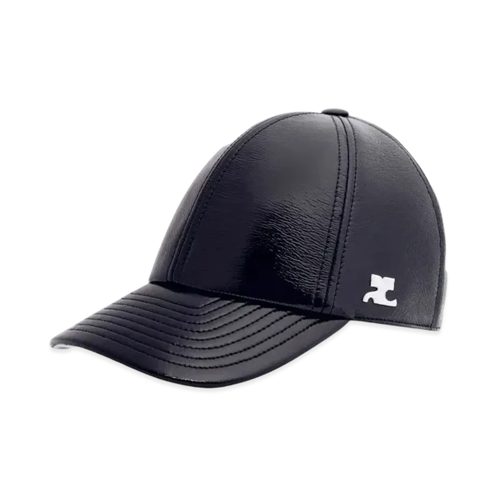 Courreges Reedition Vinyl Cap "Navy"