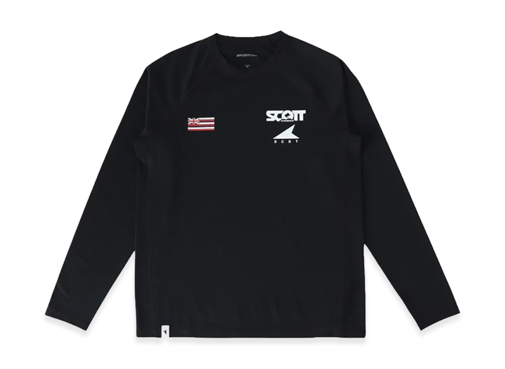 Ron Herman x DESCENDANT x Scott Hawaii Fluke Up Rushguard LS "Black"
