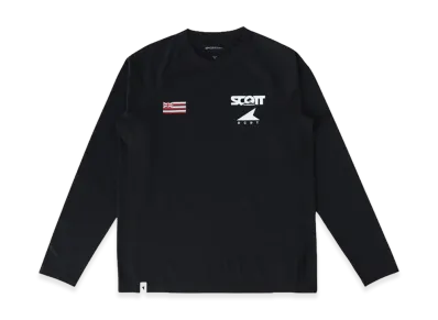 Ron Herman x DESCENDANT x Scott Hawaii Fluke Up Rushguard LS "Black"