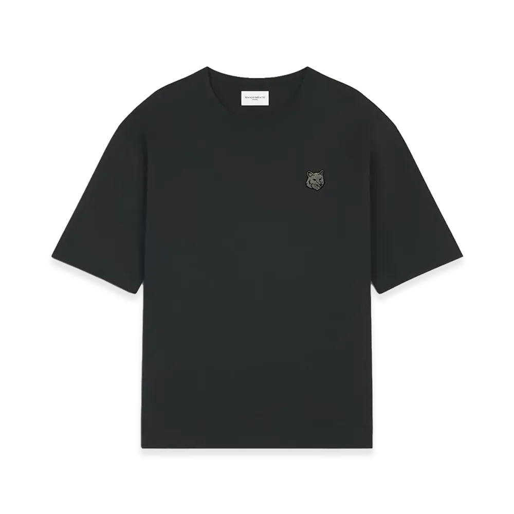 Maison Kitsune Fox Head Oversize Tee-Shirt "Black"