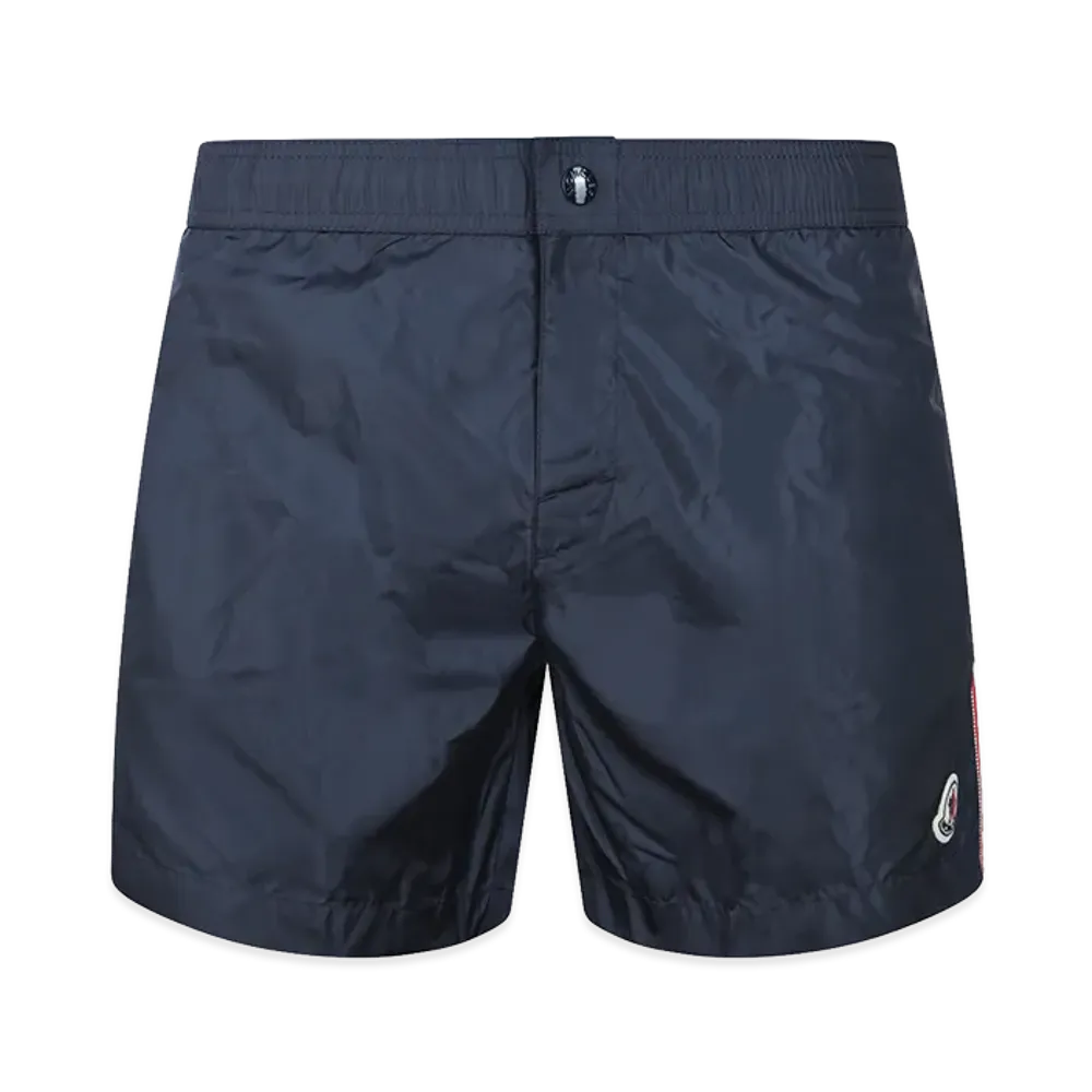 MONCLER Tricolor Ribbon Swimsuit "Blue"