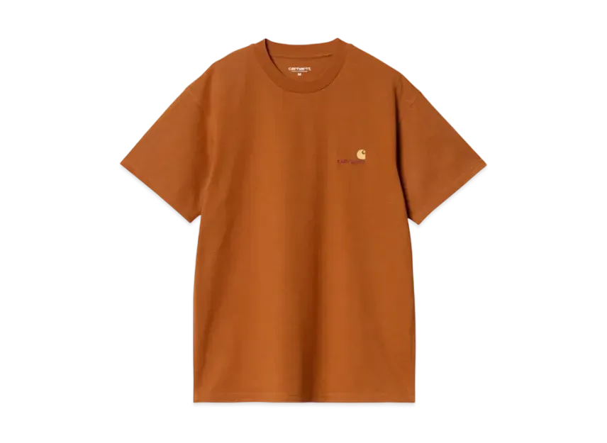 Carhartt WIP S/S American Script T-Shirt "Sienna"