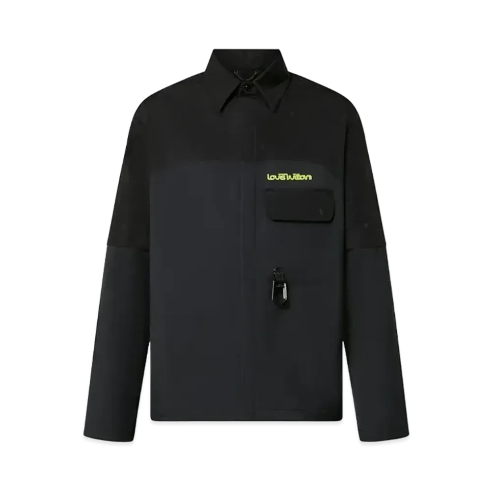 Louis Vuitton Convertible Technical Outdoor Shirt "Noir"