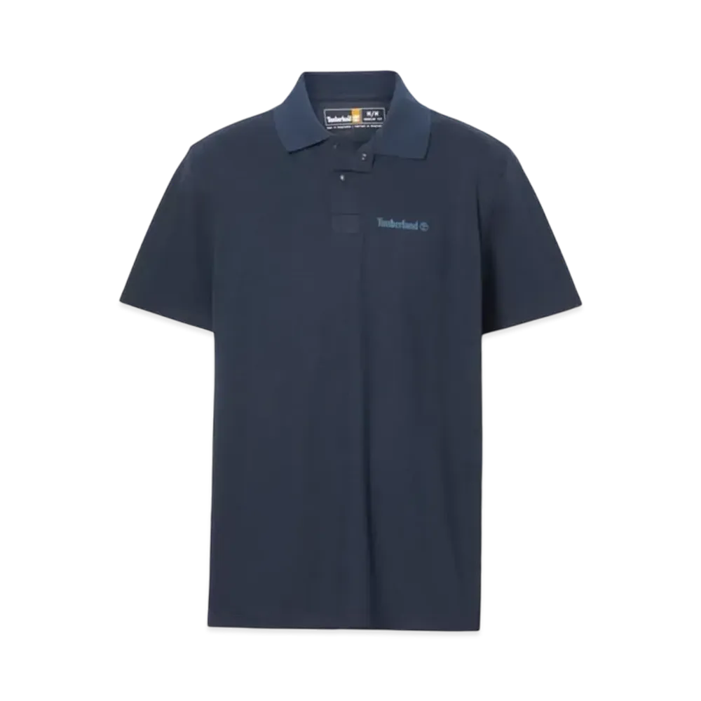 Timberland Men's Short Sleeve Multi Purpose Polo Shirt "Dark Sapphire"