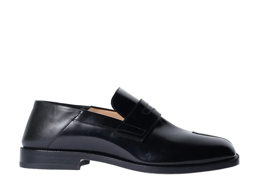 Maison Margiela Tabi Loafer Glass Leather "Black"