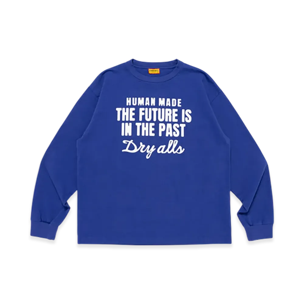 HUMAN MADE Graphic L/S T-Shirt "Blue"