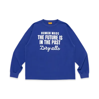 HUMAN MADE Graphic L/S T-Shirt "Blue"
