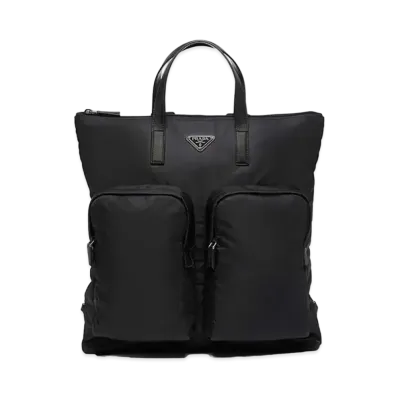 PRADA Nylon Tote Bag "Black"