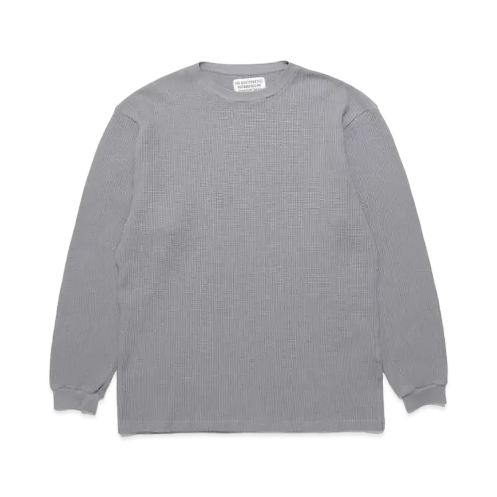 WACKO MARIA Thermal Shirt "Gray"