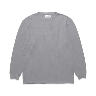 WACKO MARIA Thermal Shirt "Gray"