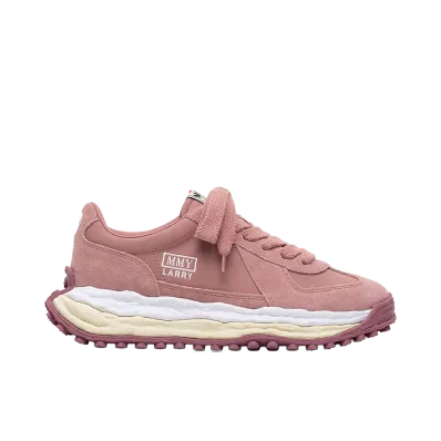 Maison MIHARA YASUHIRO LARRY OG Sole Mix Material Low-top Sneakers "Pink"