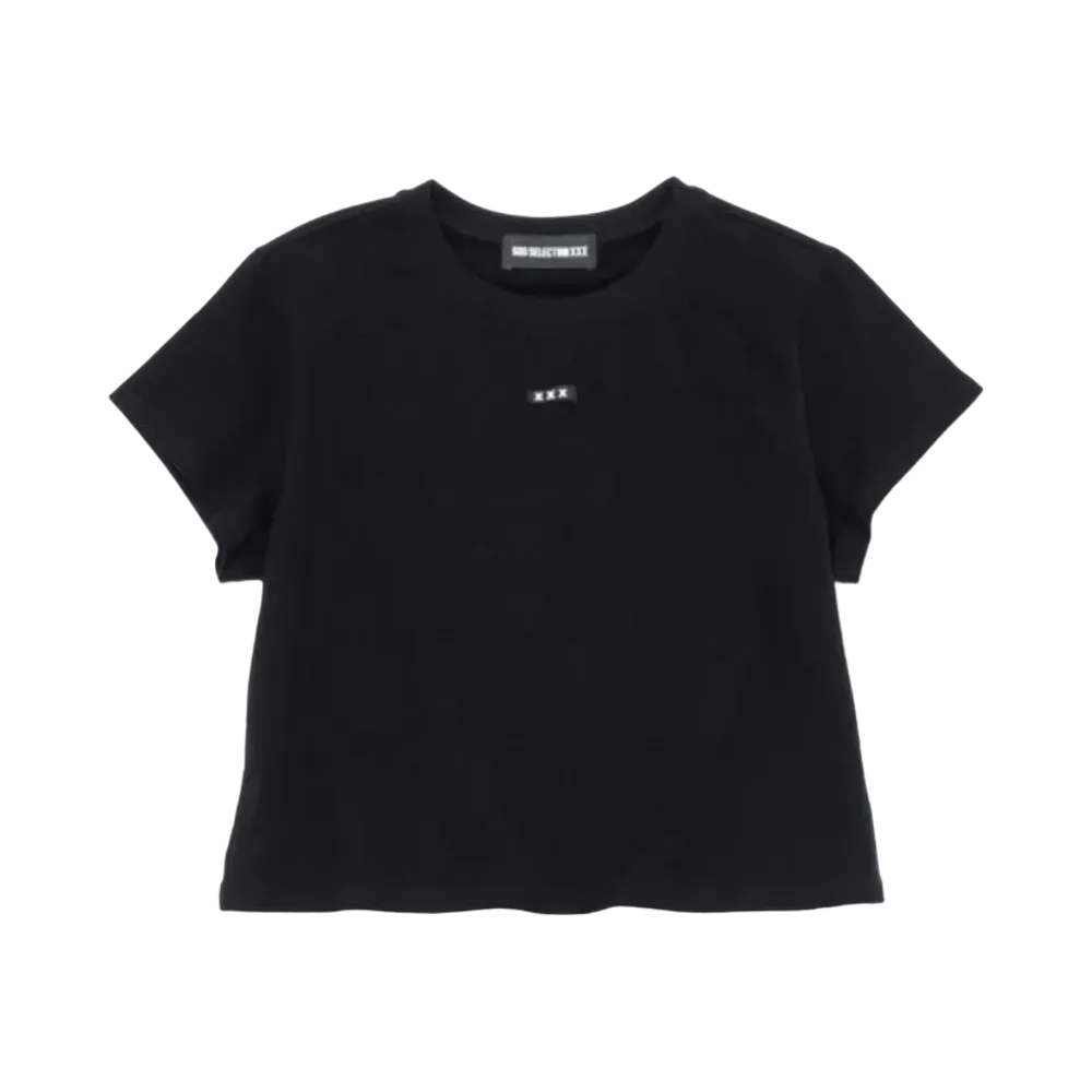 GOD SELECTION XXX Half Sleeve Short Tee GXL-S24-CS-03 "Black"