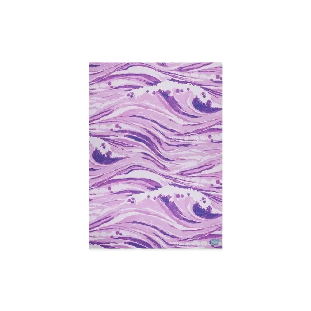 Maison Kitsune X Vilebrequin Pareo "Lilac Design"