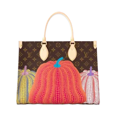 Louis Vuitton x Yayoi Kusama OnTheGo MM Monogram Pumpkin