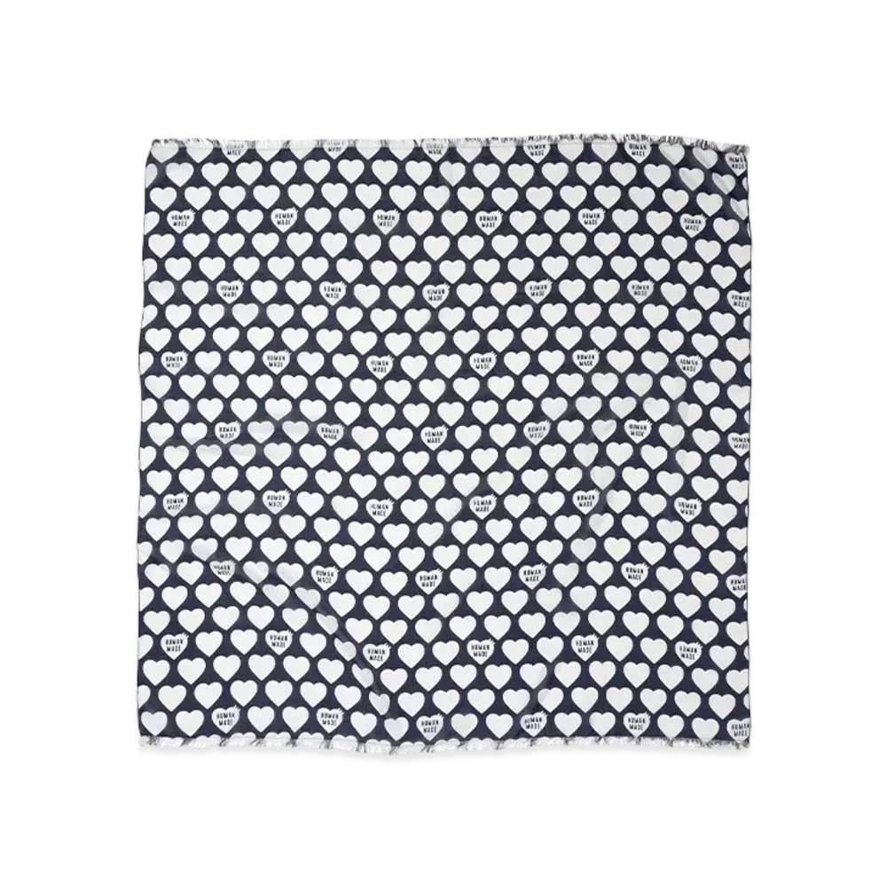 HUMAN MADE Heart Stole "Navy"