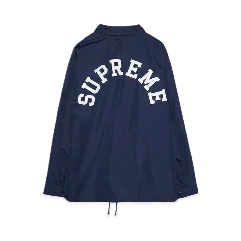 Supreme x Champion Coaches Jacket "Navy"